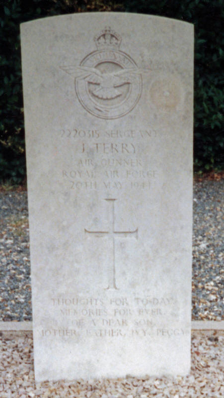 Sgt John Terry<br/><br /><br />died May 20th, 1944